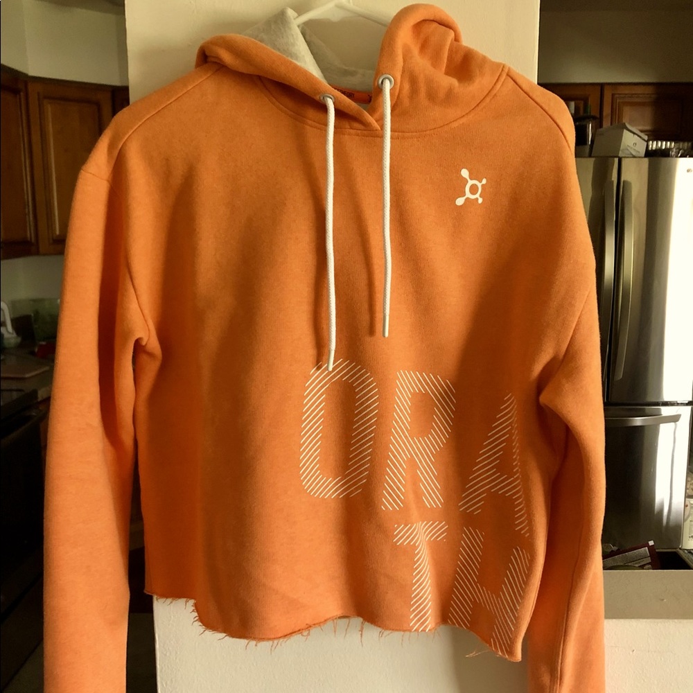 Orangetheory workout crop hoodie